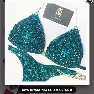 Competition bikini suit Swarovski
